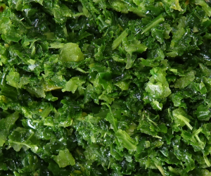 Kale, cooked