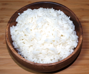 Parboiled Rice, cooked